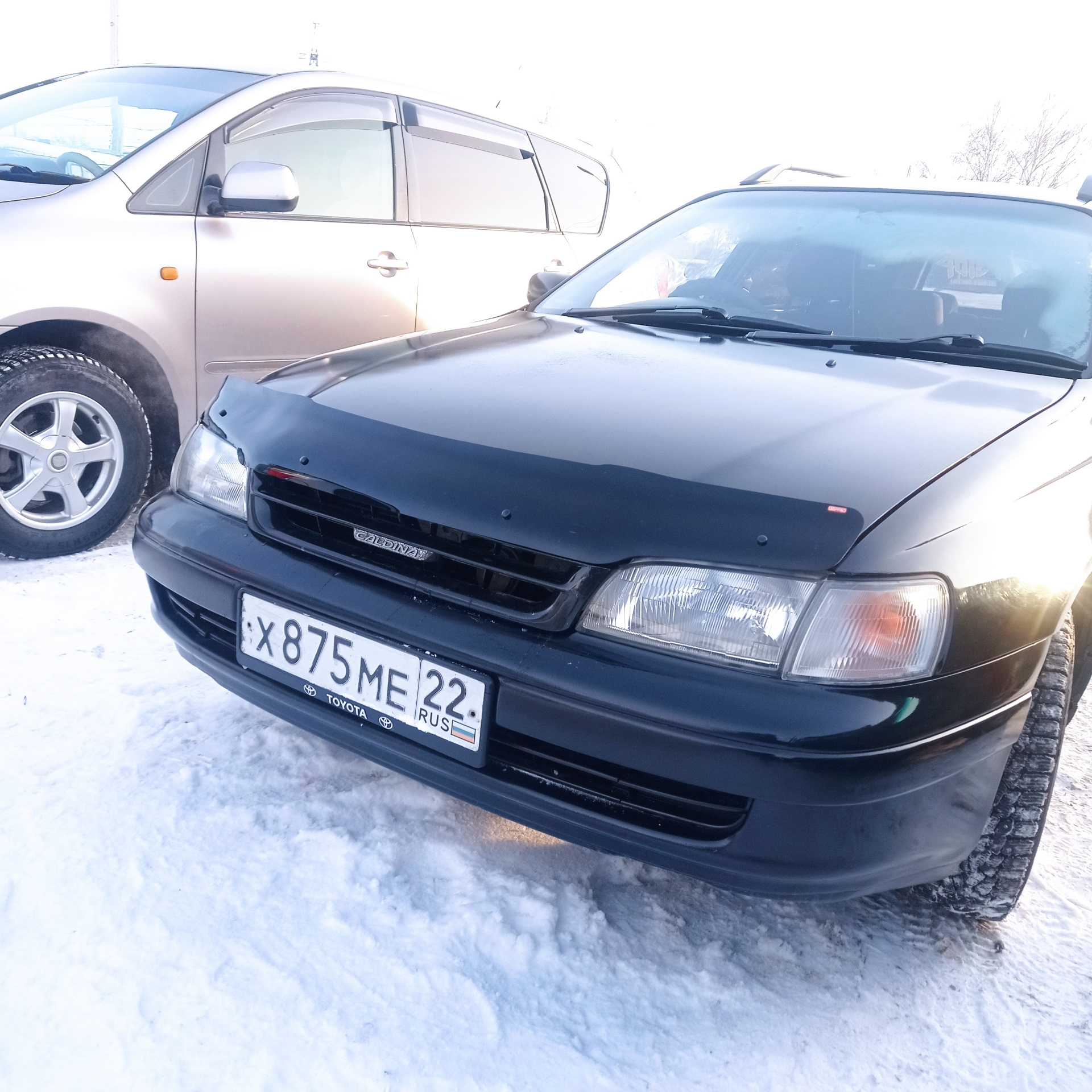 Зима и обновка — Toyota Caldina (190), 1,8 л, 1993 года | аксессуары |  DRIVE2