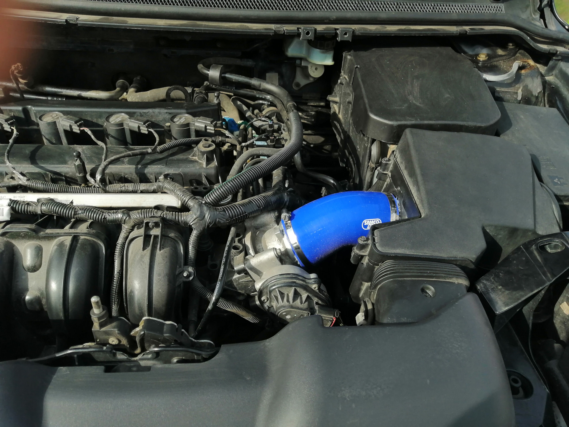 Доработка патрубка дроссельной заслонки — Ford Focus II Sedan, 1,8 л ...