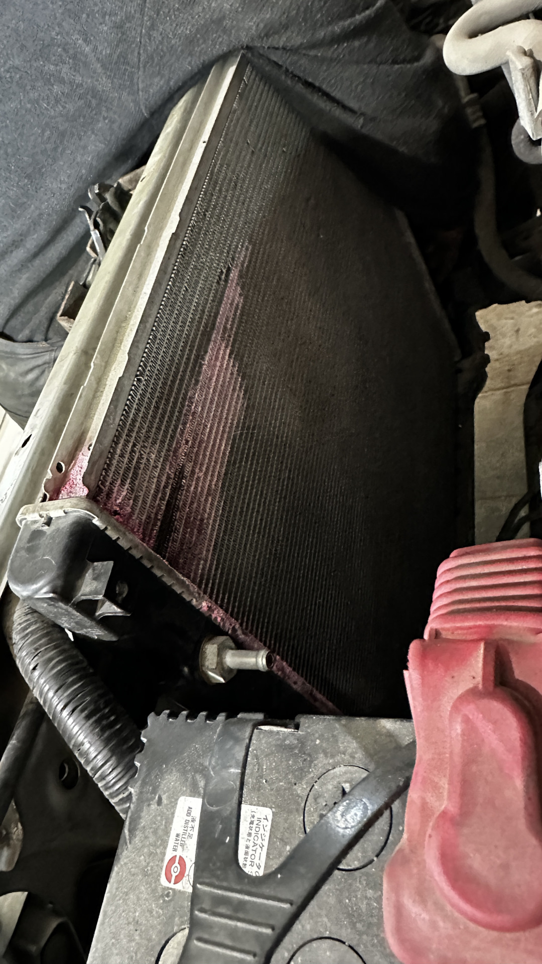 Замена радиатора, антифриза, масло акпп, тормозные колодки — Toyota ...