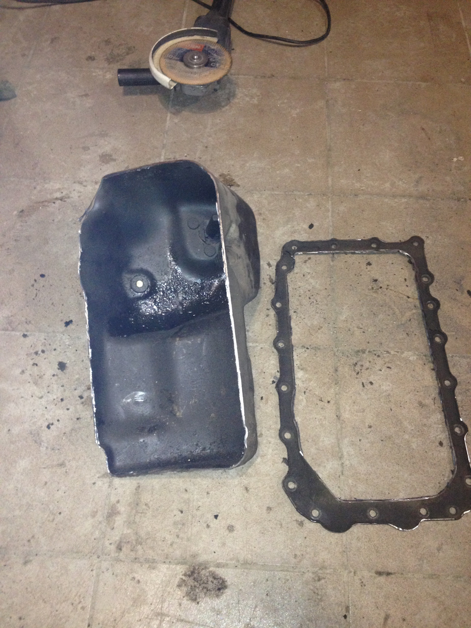 Поддон двс сборная солянка K24 и N42B18 начало — BMW 3 series Compact ...