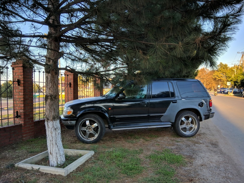 Расход топлива на 22" дисках — Ford Explorer (2G), 4 л., 1996 года ...
