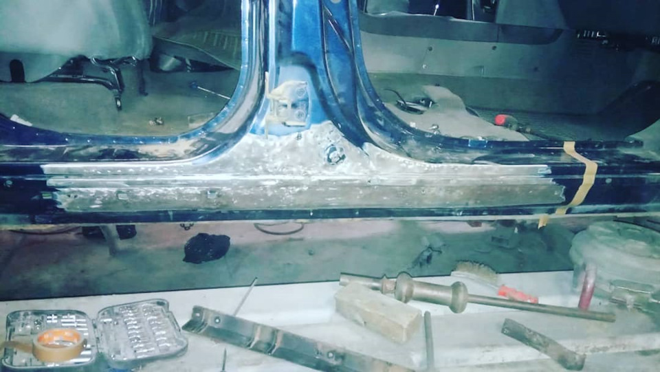 когда попытались отрихтовать, но надо менять… — Автоботаник на DRIVE2