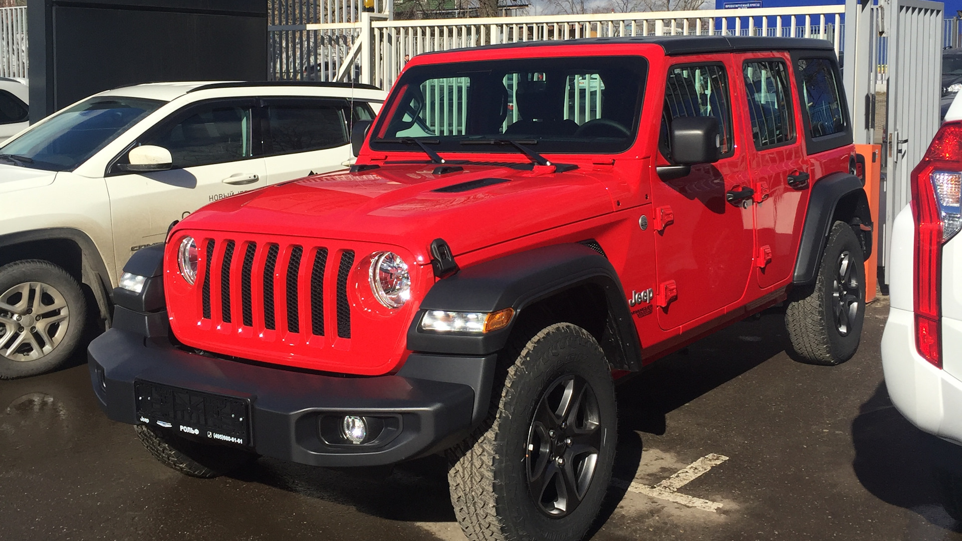 Jeep Wrangler (JL) 2.0 бензиновый 2018 | Красный Кирпич на DRIVE2