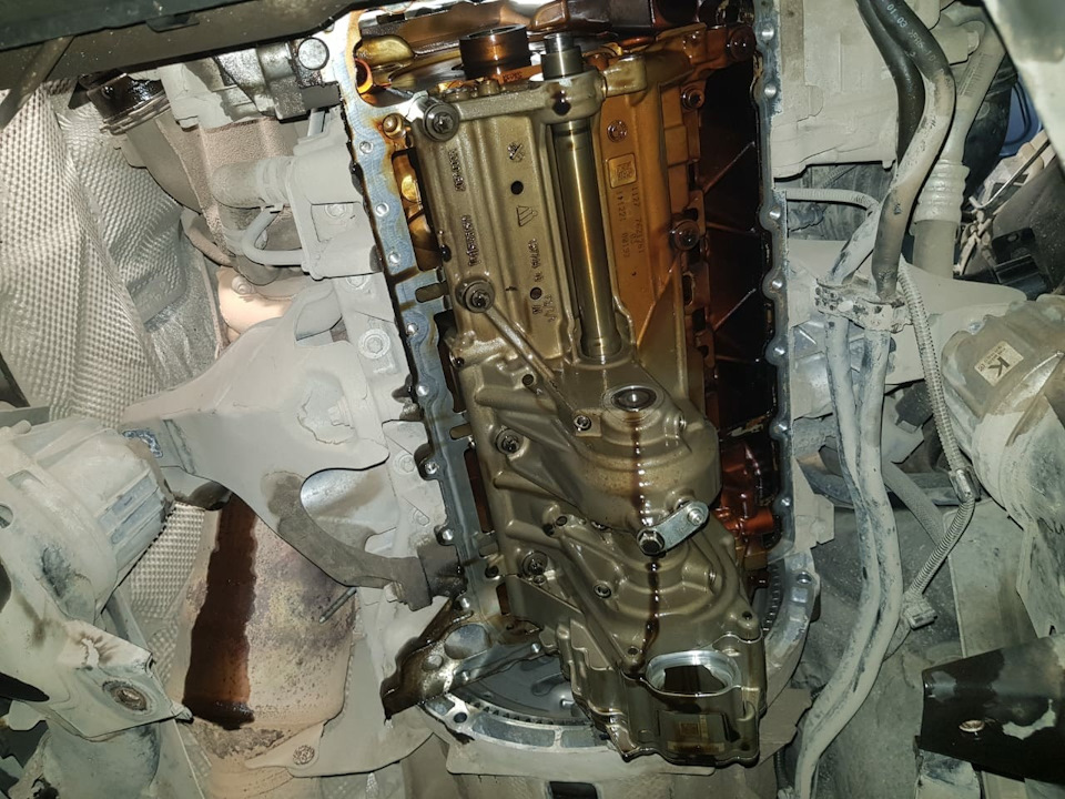Замена цепи ГРМ и масляного насоса на двигателе N20 BMW x1 — ЧИППОИНТ ...