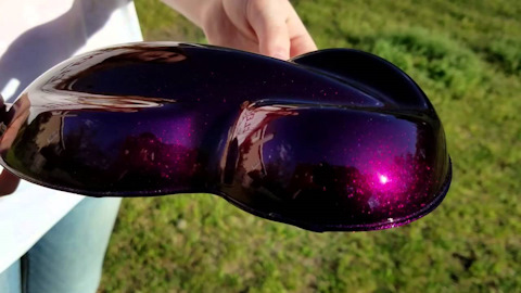 Purple Pearl Dildo