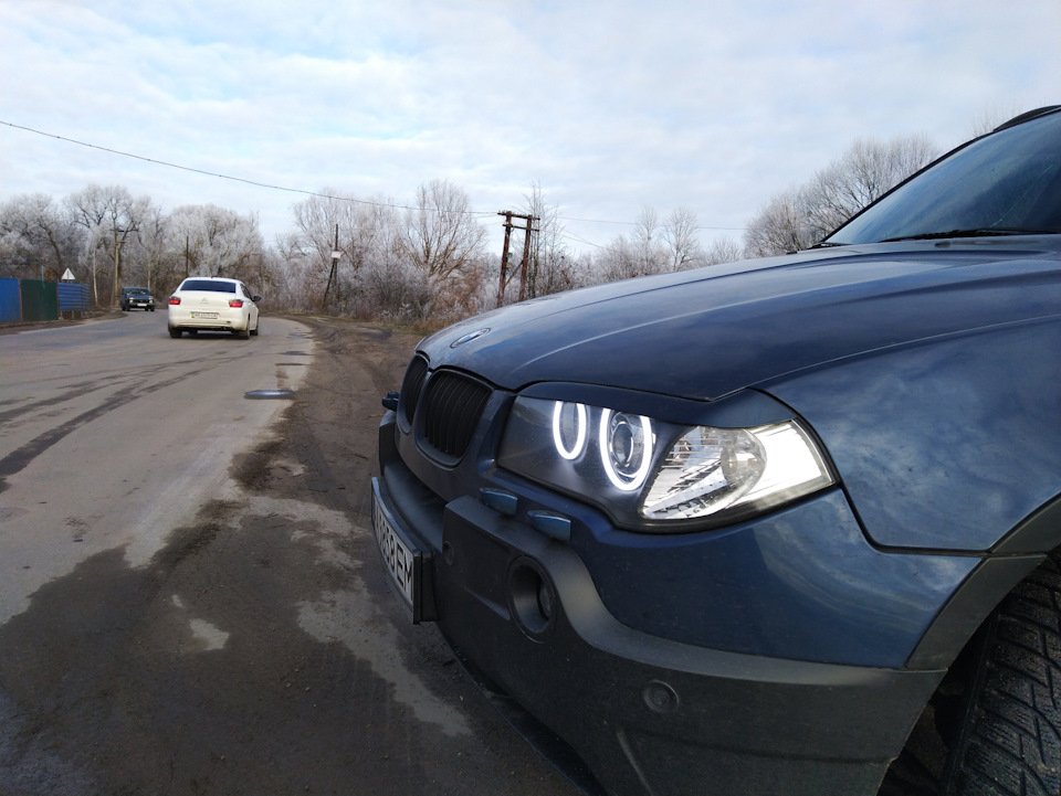 Потек передний амморт и лопнула пружина BMW e83 — BMW X3 (E83), 3 л ...