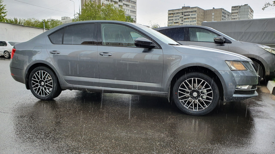 Нужен совет 2.Размер резины на диски 6.5j r17 — Skoda Octavia A7 Mk3, 1 ...