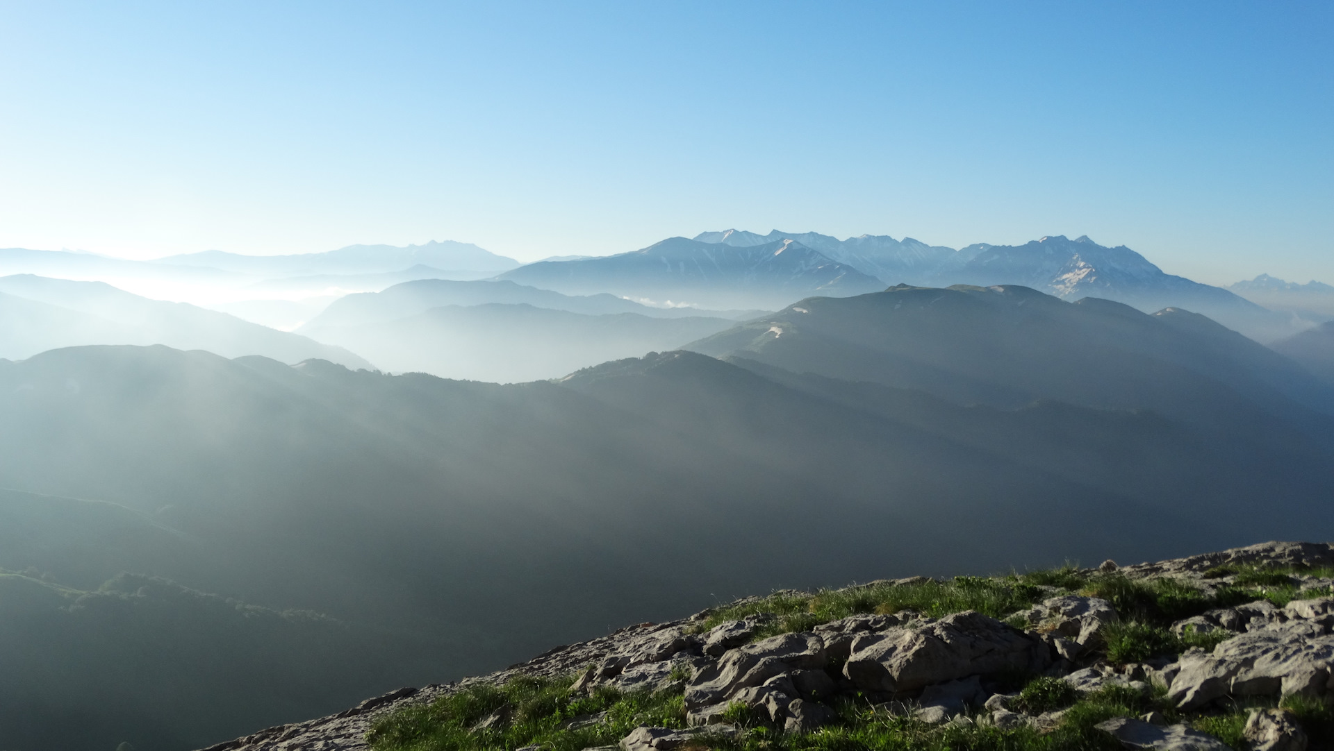 Гора Фишт панорама