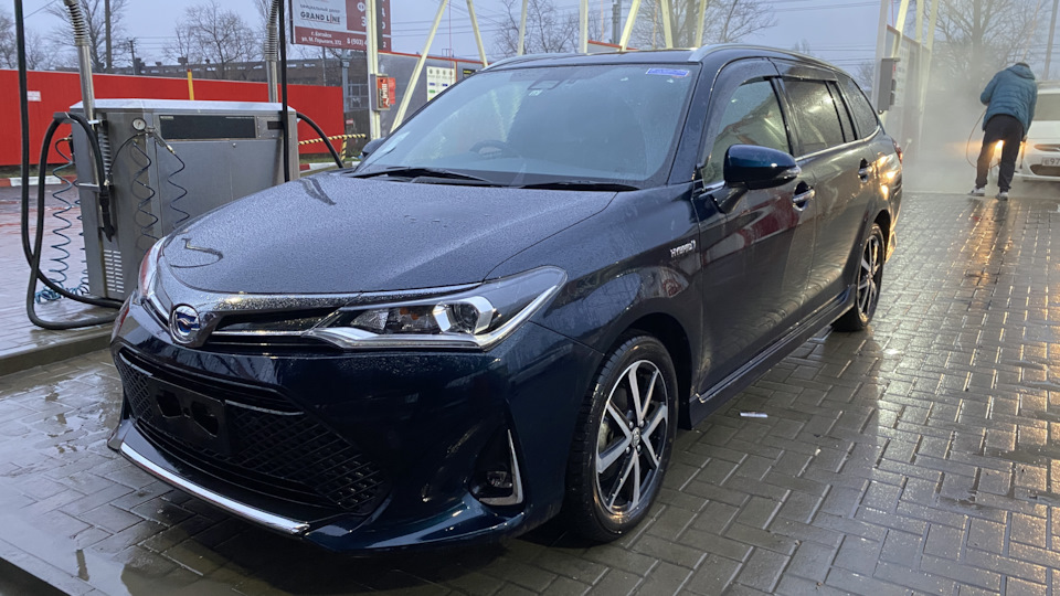 Резиновый скрип при торможении — Toyota Corolla Fielder Hybrid, 1,5 л ...