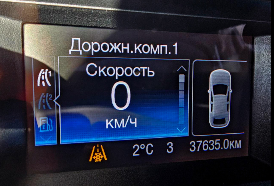 Цифровой спидометр — Ford Mondeo V