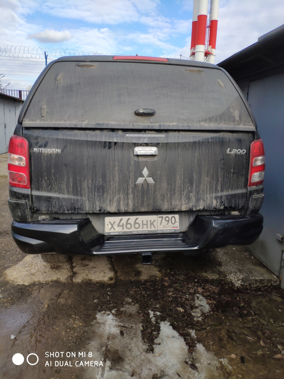 Вот и я с задним бампером. — Mitsubishi L200 (5G), 2,4 л, 2017 года ...