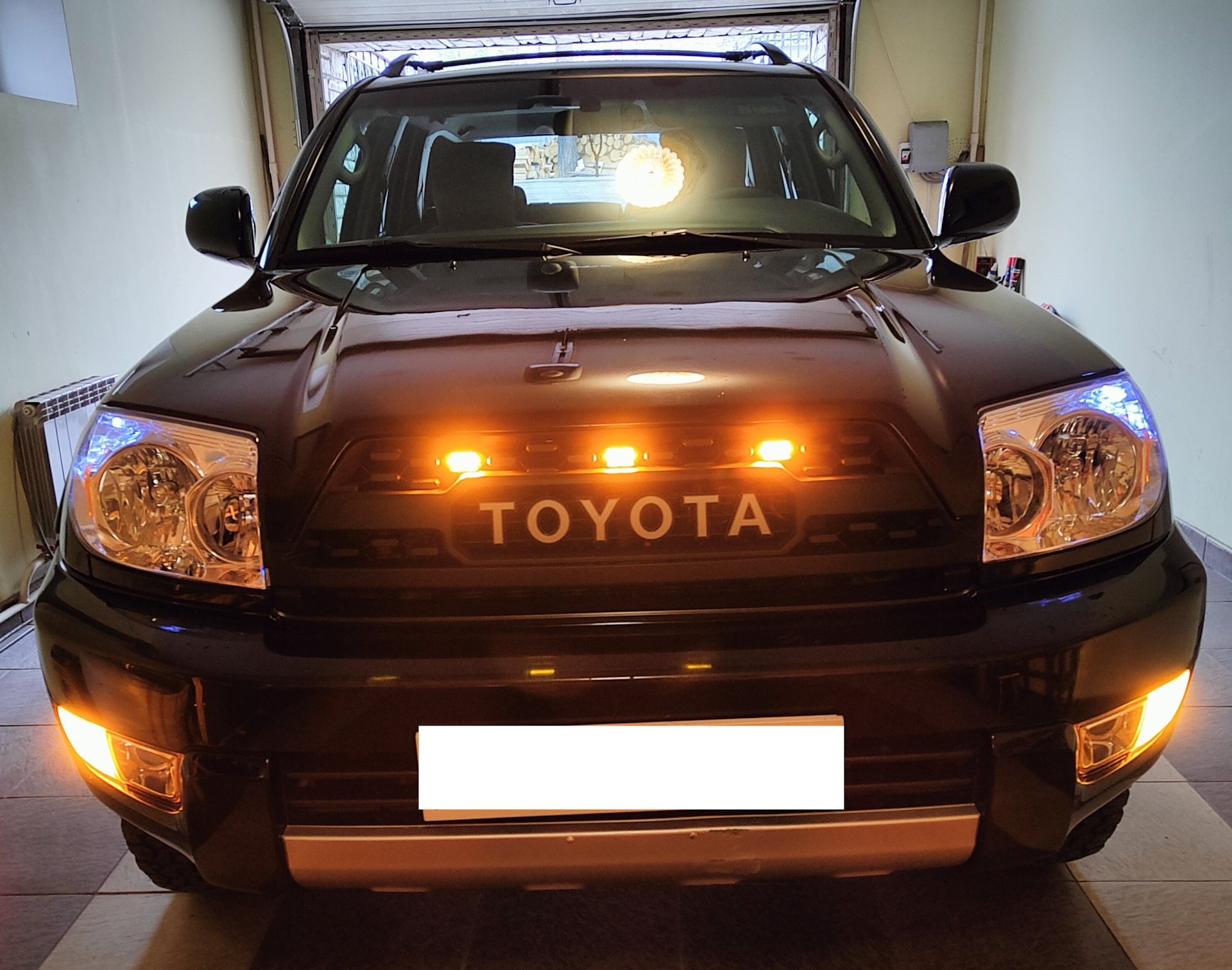 Установка ТРД решетки — Toyota 4Runner (IV) (215), 4 л, 2003 года | тюнинг  | DRIVE2