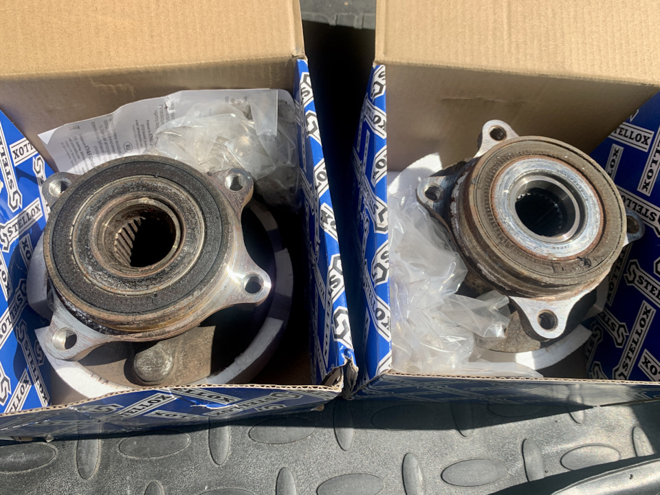 Замена передних ступиц — Toyota Prius (30), 1,8 л, 2010 года | запчасти ...