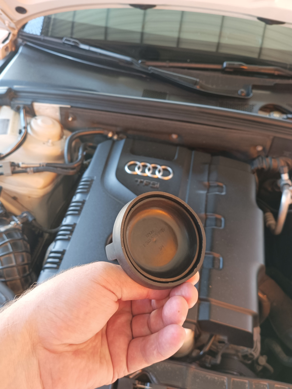 Photo from the logbook Audi A5 Sportback (1G)