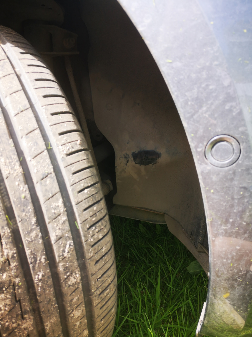 Колесо протерло подкрылок — Skoda Octavia A7 Mk3, 1,4 л, 2018 года ...