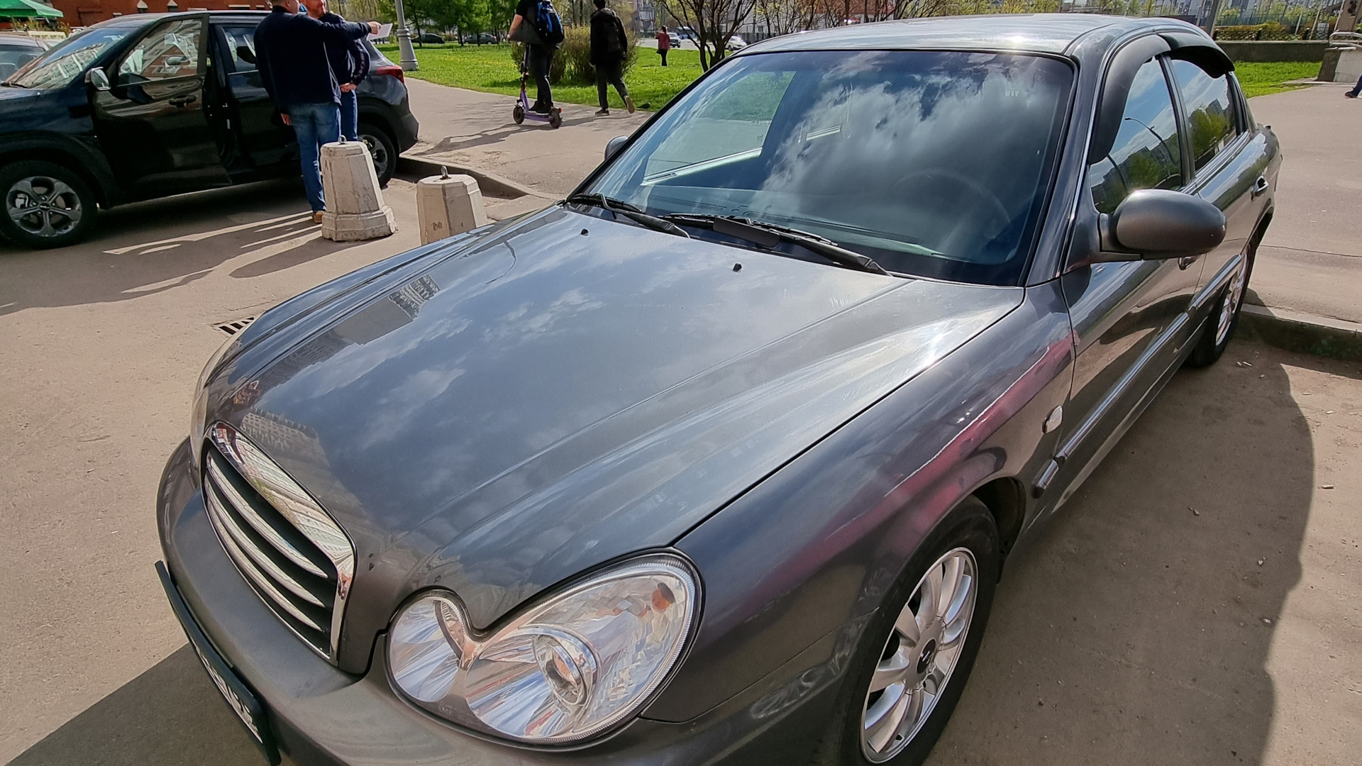 Hyundai Sonata IV (EF) 2.0 бензиновый 2006 | - Соня на DRIVE2