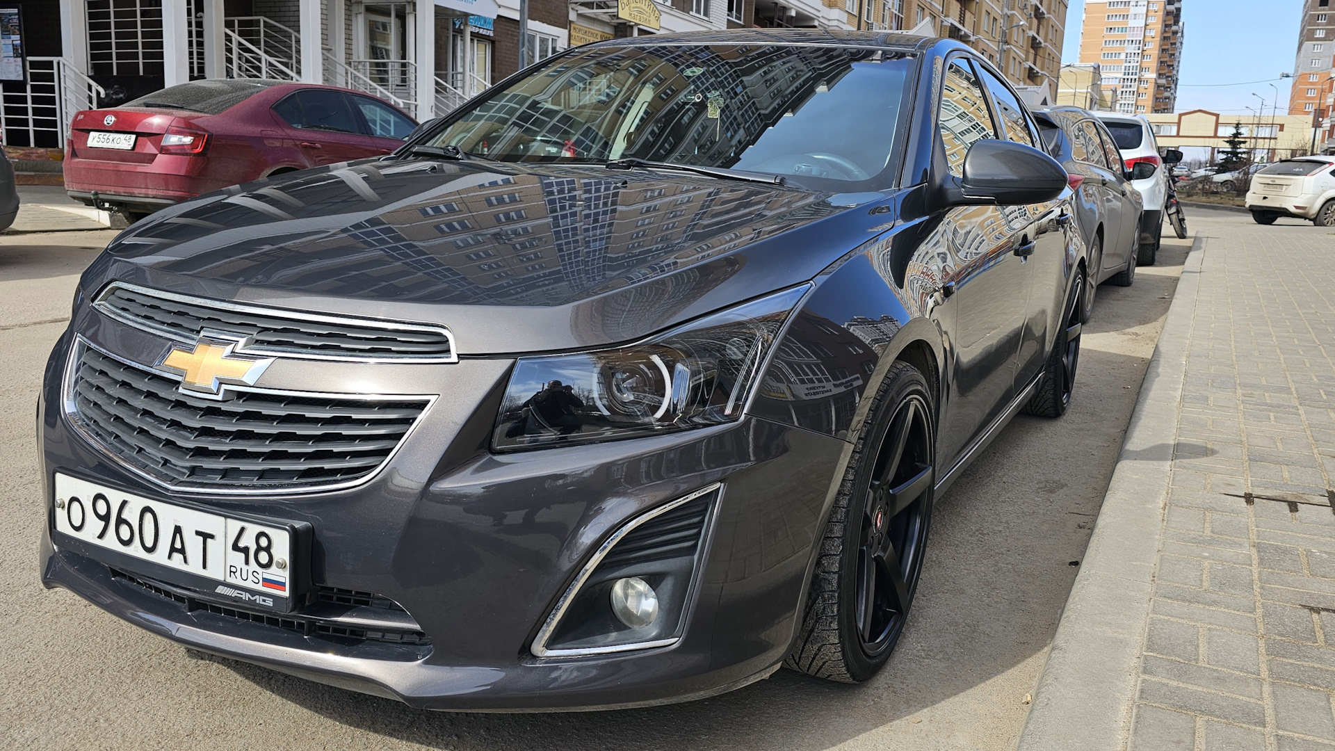 Chevrolet Cruze (1G) 1.8 бензиновый 2013 | Grey Atmos на DRIVE2