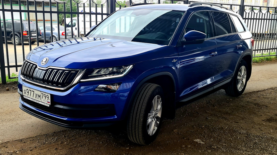 Skoda Kodiaq 2.0 бензиновый 2021 | Reef металлик на DRIVE2