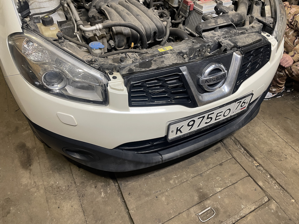 Би лед Aozoom A21 — Nissan Qashqai (1G), 1,6 л, 2013 года | тюнинг