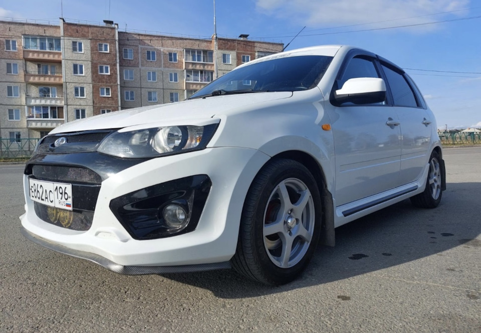 Фото с покупки и спустя время — Lada Калина Спорт (2G), 1,6 л, 2015 ...