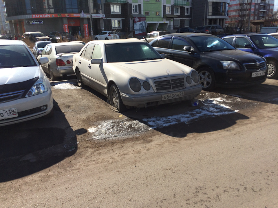Брошенные машины в красноярске