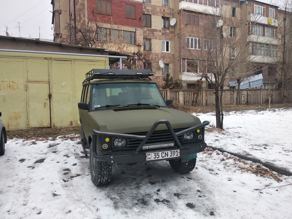 Замена цвета машины с серого металлика на зелёный Раптор — Land Rover ...