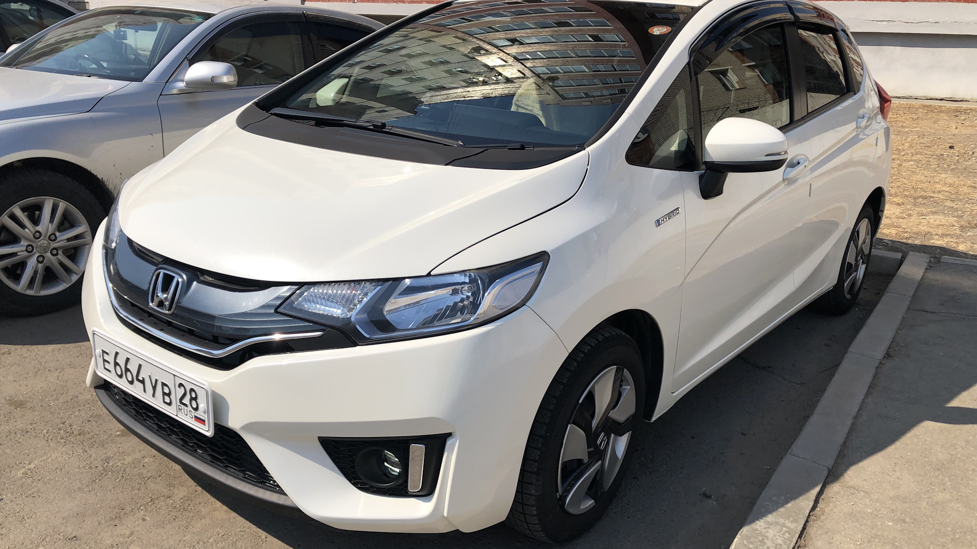 Honda Fit (3G) 1.5 гибридный 2014 | GP5 гибрид на DRIVE2