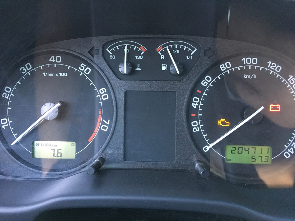 Расход топлива. Расход масла. Сарай в деле — Skoda Octavia Combi A4 Mk1 ...