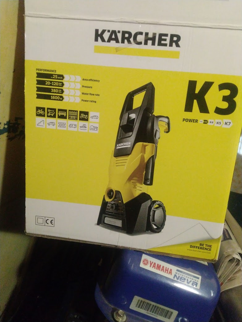 Мойка высокого давления Karcher K 3 — Suzuki SX4 (1G), 1,6 л, 2011 года |  мойка | DRIVE2