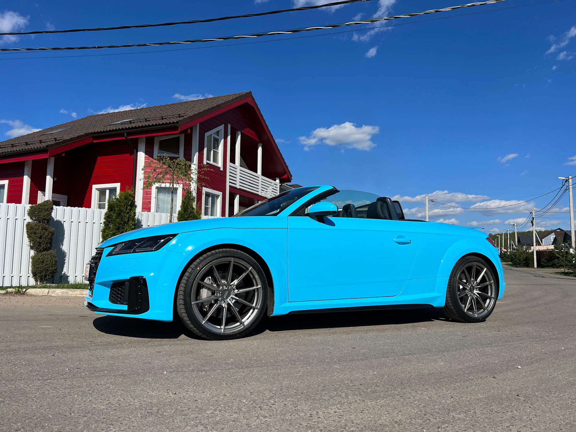 Оклейка авто цветным поликом — Audi TT (3G), 2 л, 2020 года | стайлинг |  DRIVE2