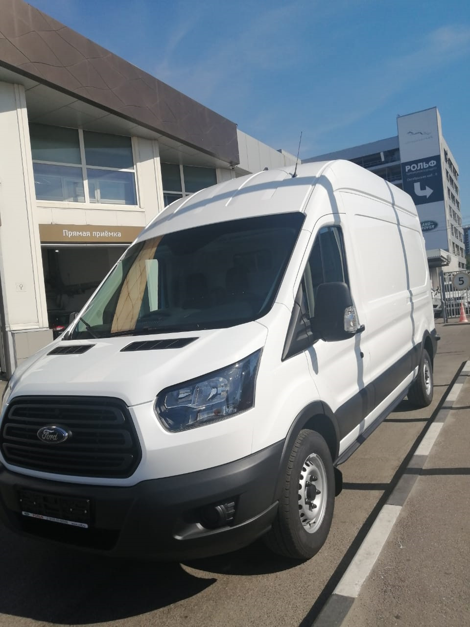 Машина дома. — Ford Transit (8G), 2,2 л, 2021 года | покупка машины | DRIVE2