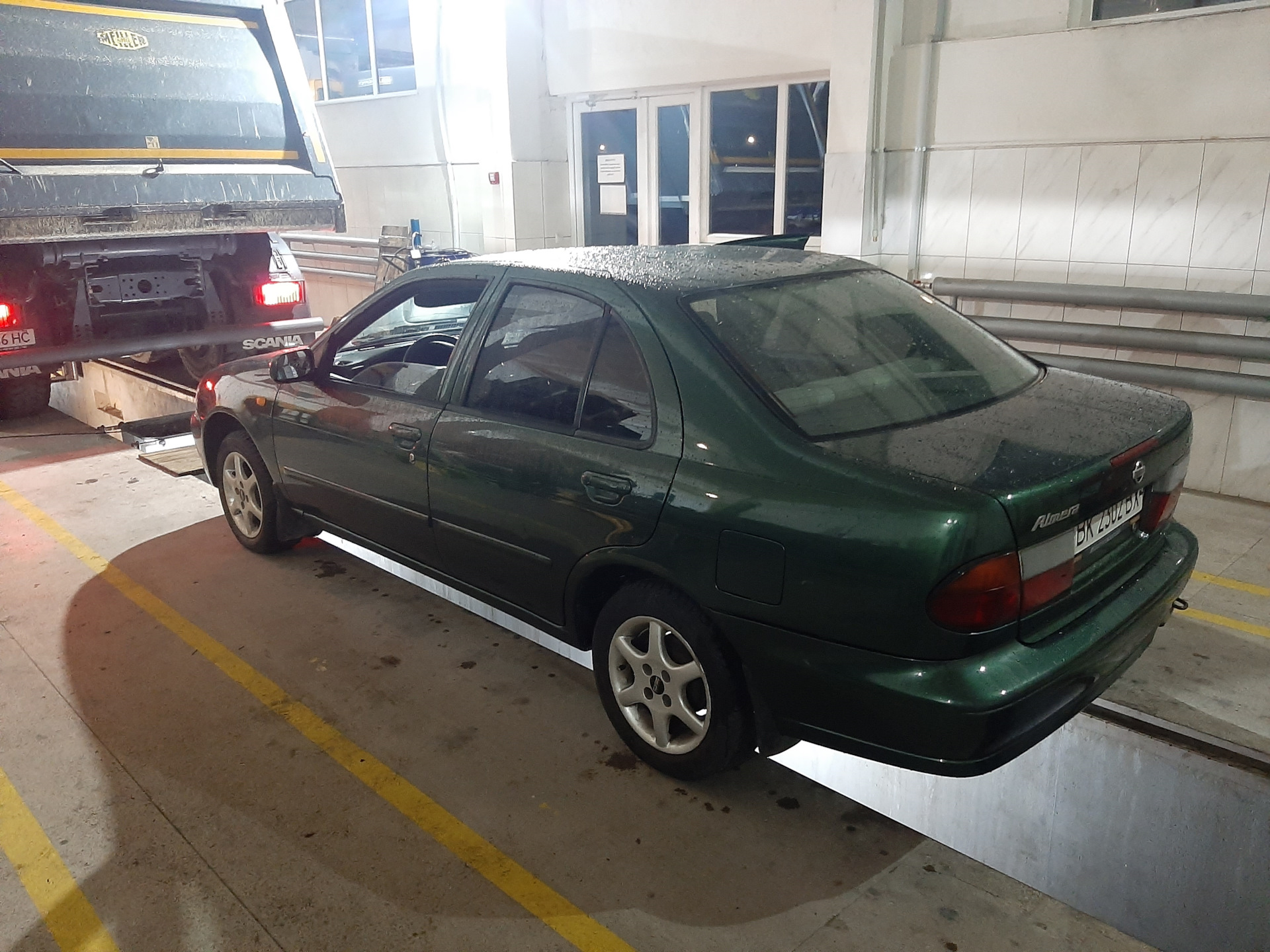 Замена цепи грм — Nissan Almera I (N15), 1,4 л, 1996 года | своими ...