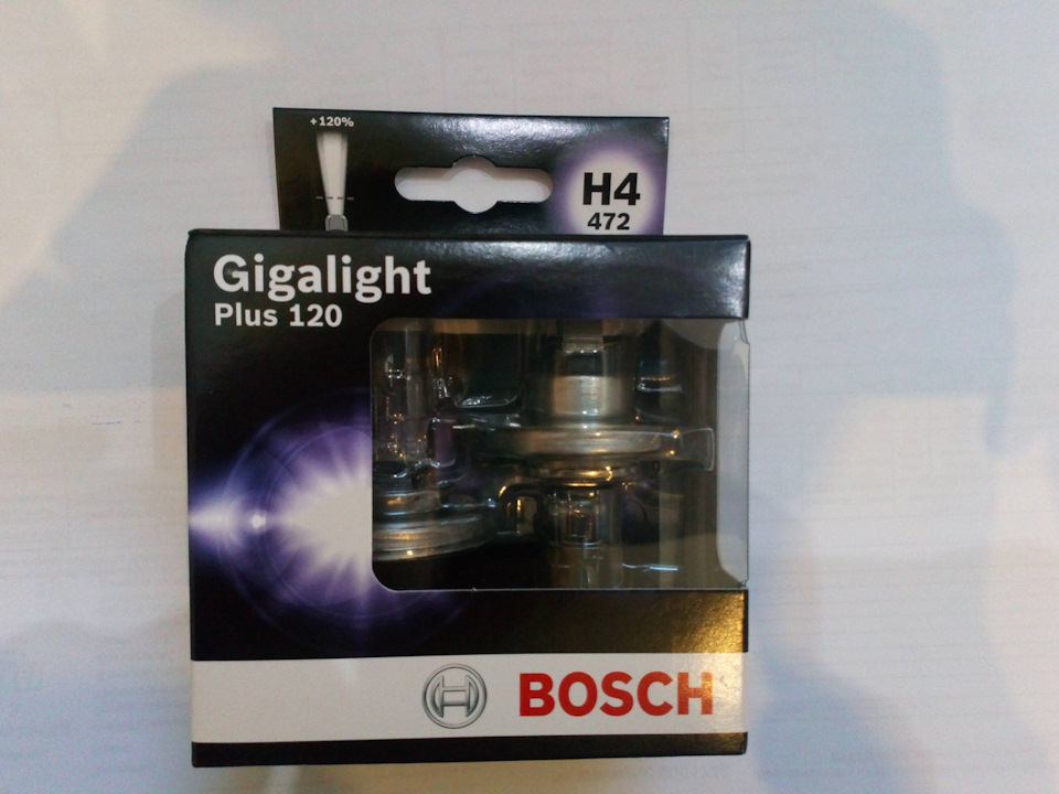 120 плюс. Лампочки Bosch h4 Gigalight Plus 120. Бош Гигалайт +120 h4 артикул. 1987301106 Bosch. Лампа 12v 55w h3 Gigalight Plus 120 1987301103 (картон 2 шт).