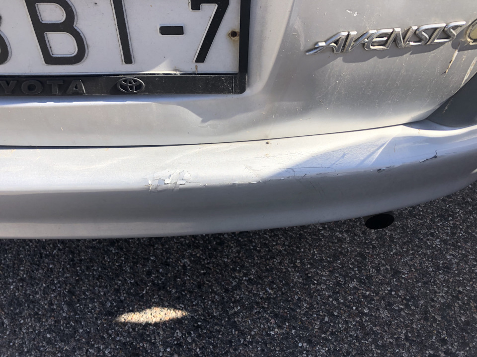 Повреждения виновницы — Volvo XC60 (2G)