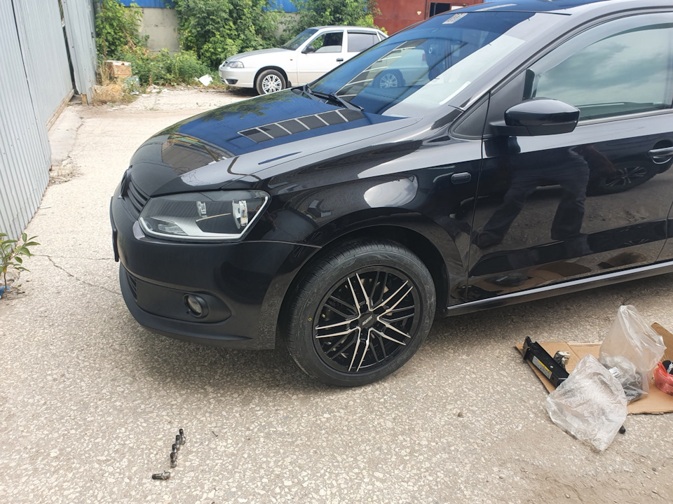 Переход на R16 поло седан — Volkswagen Polo Sedan, 1,6 л, 2012 года ...