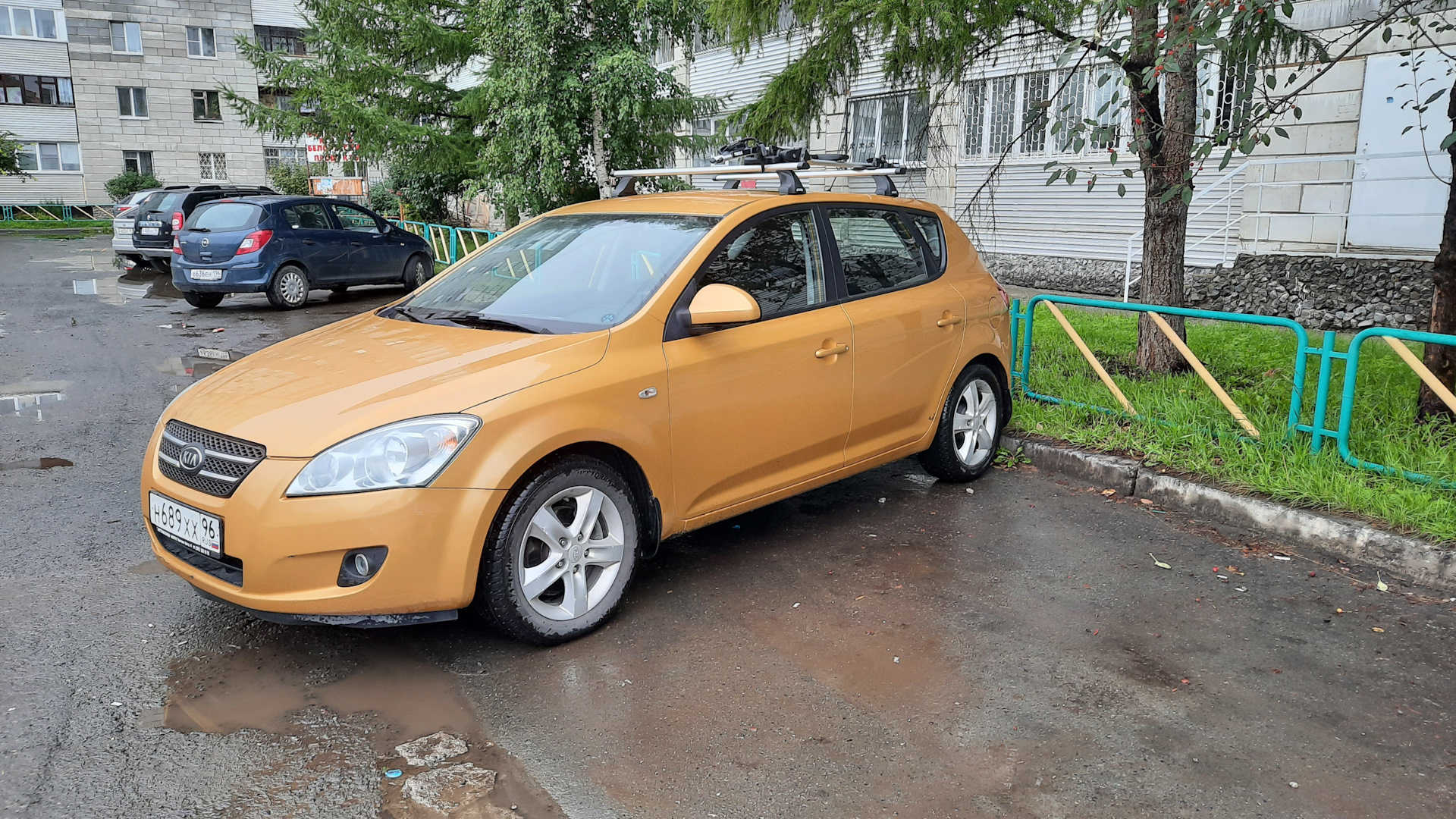 Желтый😄 — KIA Ceed (1G), 1,6 л, 2009 года | наблюдение | DRIVE2