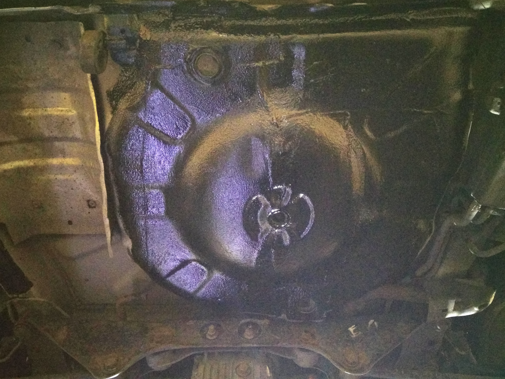 Обработка днище малышки — Subaru Impreza (GD, GG), 3 л, 2001 года ...