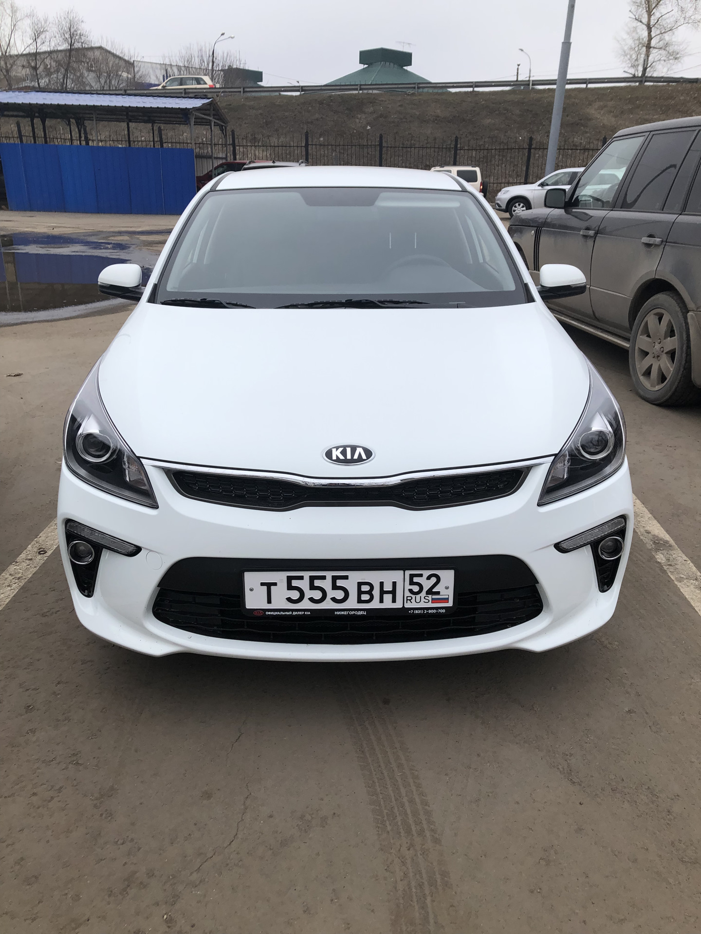 Номерки — KIA Rio (4G), 1,6 л, 2019 года | другое | DRIVE2