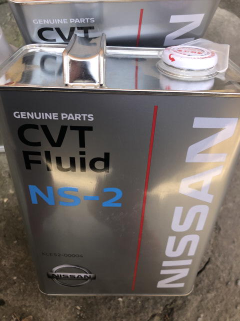 KLE5200004 Nissan CVT NS-2, жидкость для вариатора (4л.) NISSAN ...