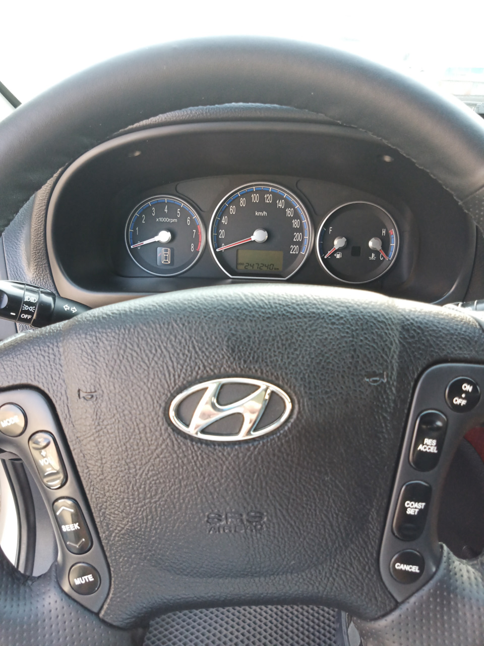 Photo from the logbook Hyundai Santa Fe (2G)