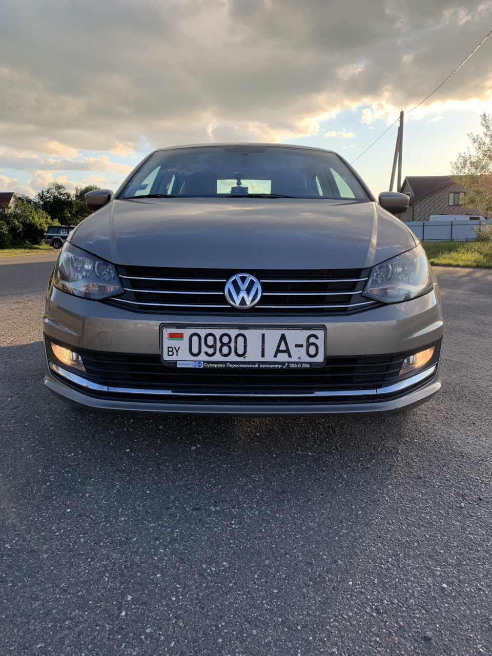 Налет на тормозных дисках polo sedan — Volkswagen Polo Sedan, 1,6 л ...