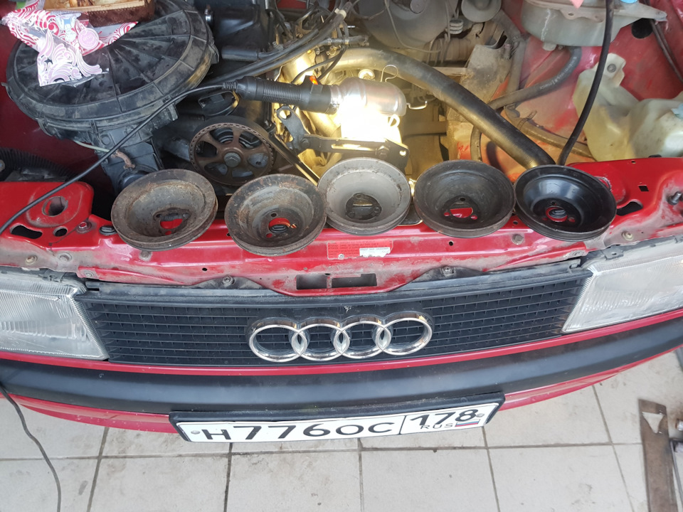 Поездка на чёрное море в Крым. — Audi 80 (B3), 1,8 л, 1987 года ...