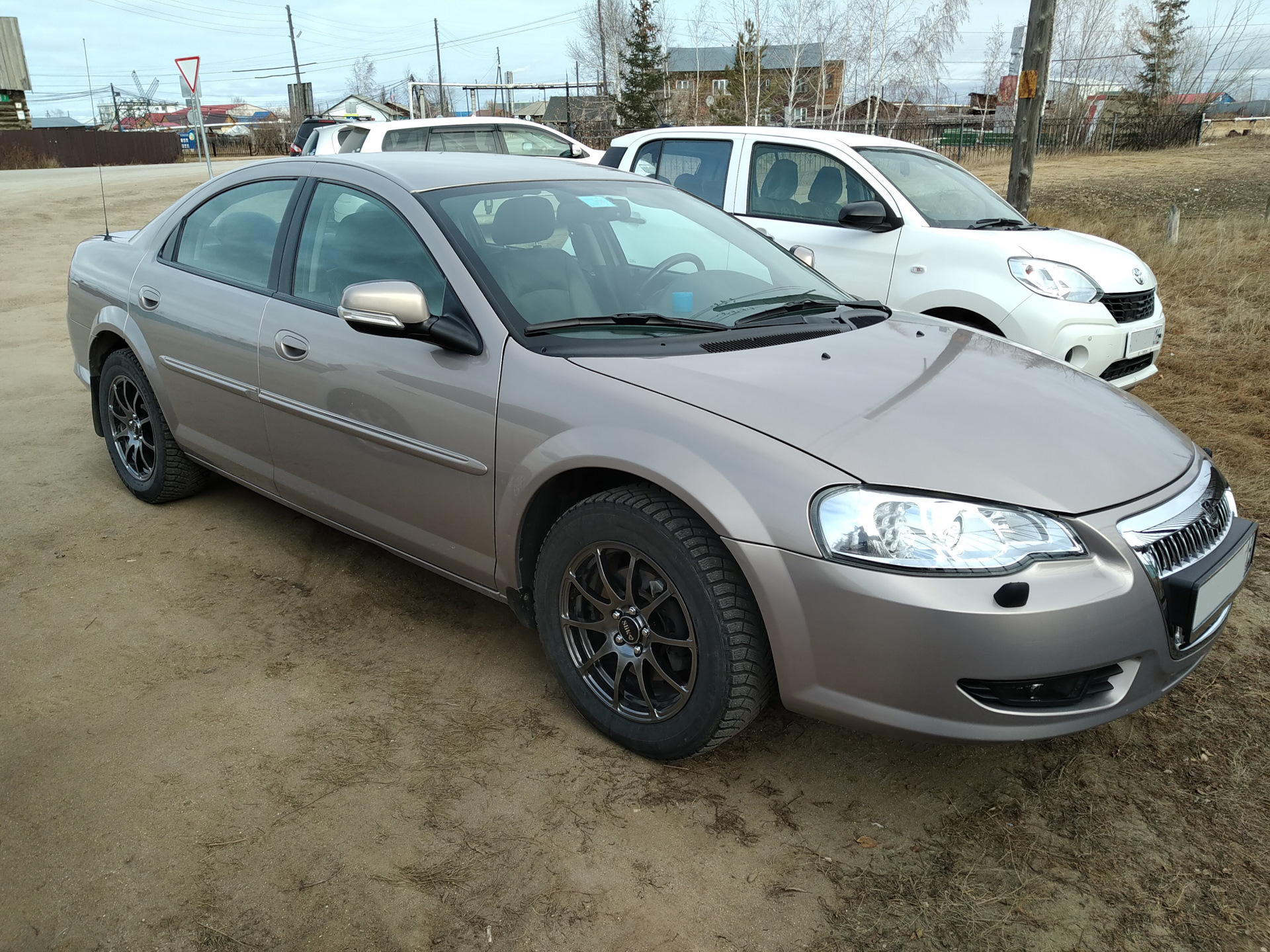 4. Новые колеса на зиму 205/60 R16 — ГАЗ Сайбер, 2,4 л, 2009 года | шины |  DRIVE2