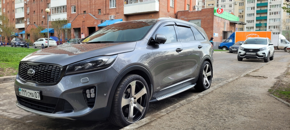 Пороги пороги — KIA Sorento (3G), 2,4 л, 2018 года | стайлинг | DRIVE2