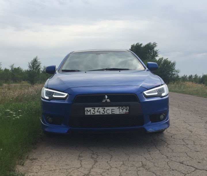 Mitsubishi Lancer X Фары Купить