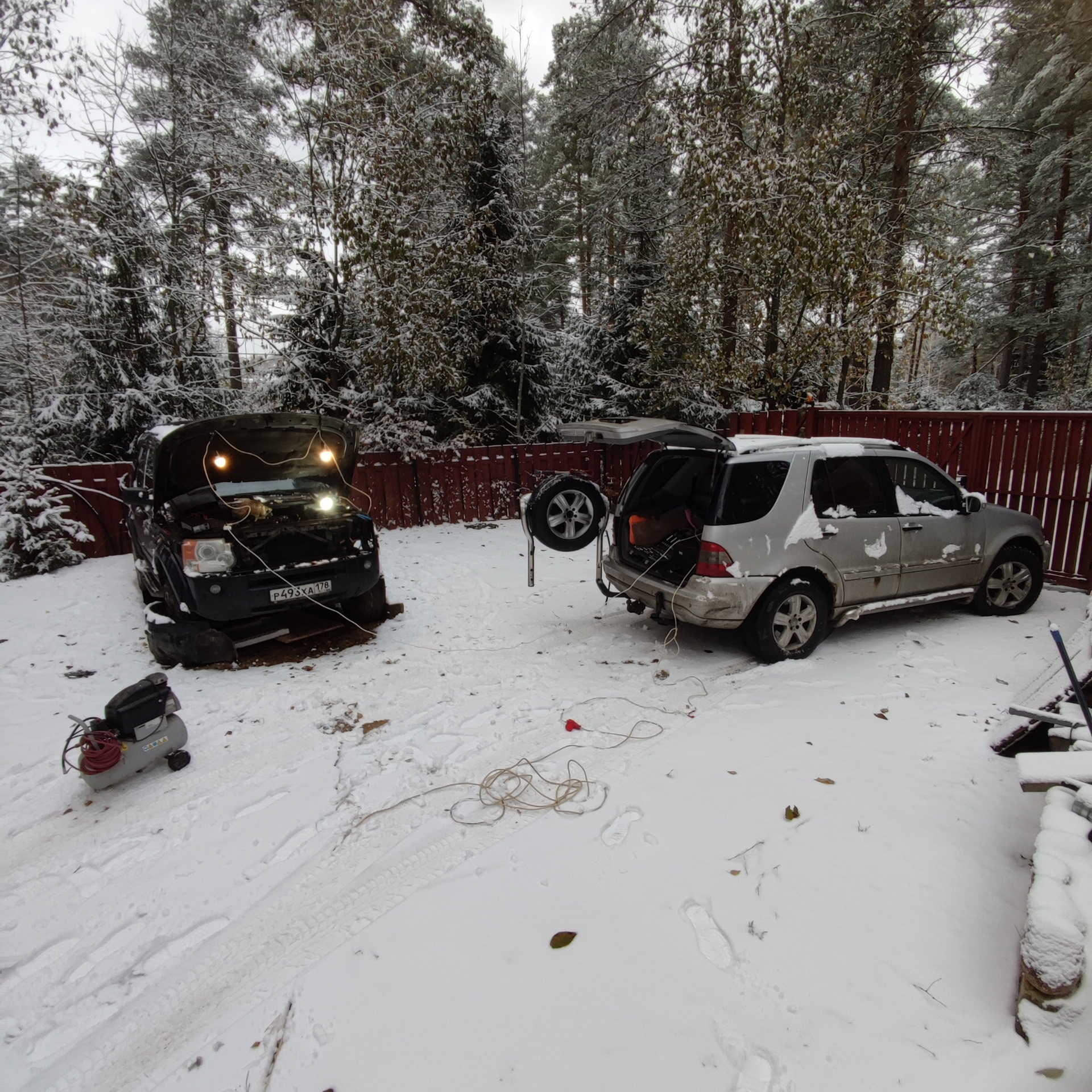 Нужен совет! Ремонт насоса ГУР и компрессора кондиционера. — Land Rover  Discovery III, 2,7 л, 2008 года | своими руками | DRIVE2