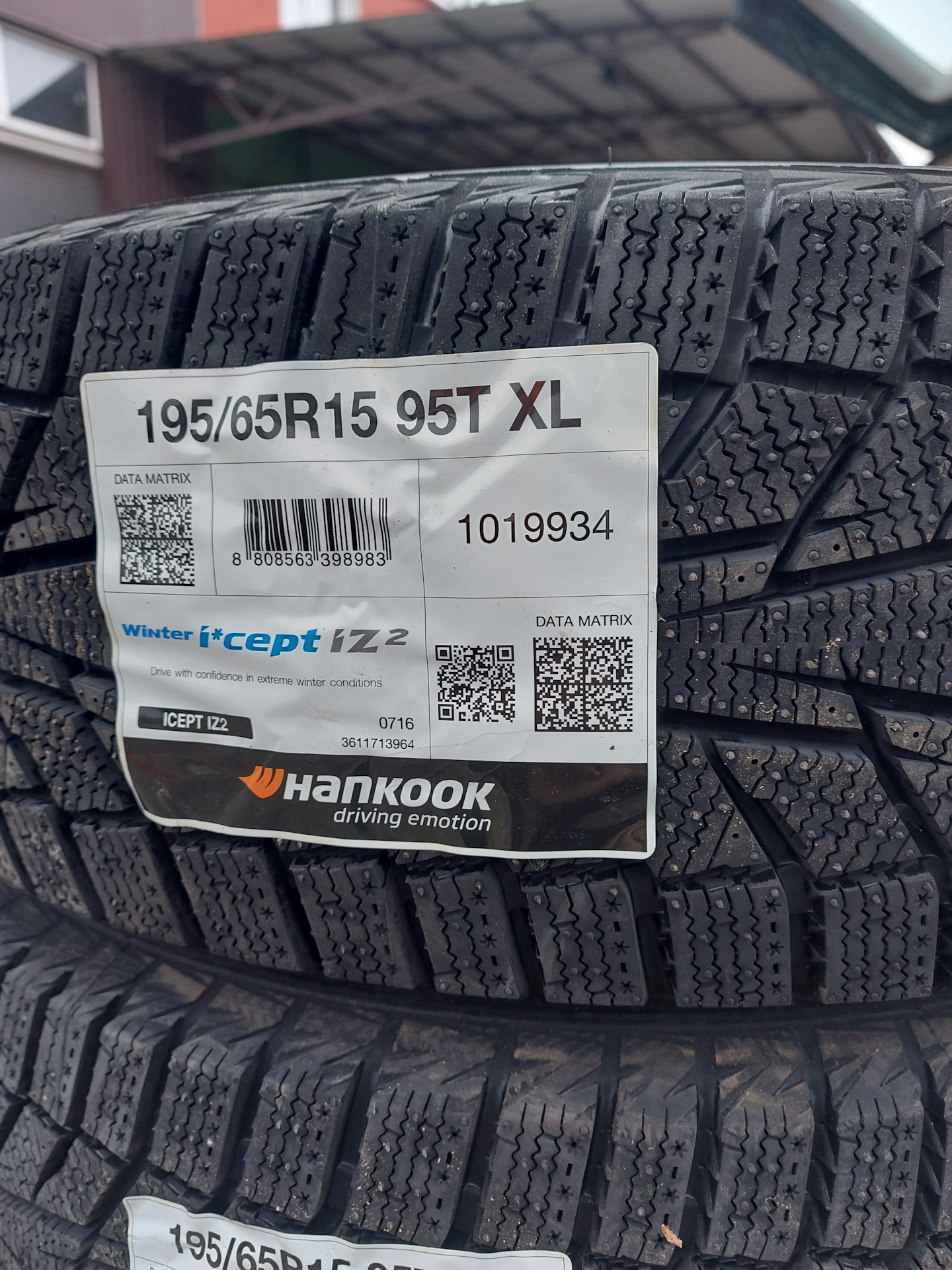 Hankook 195 65 r15 91t