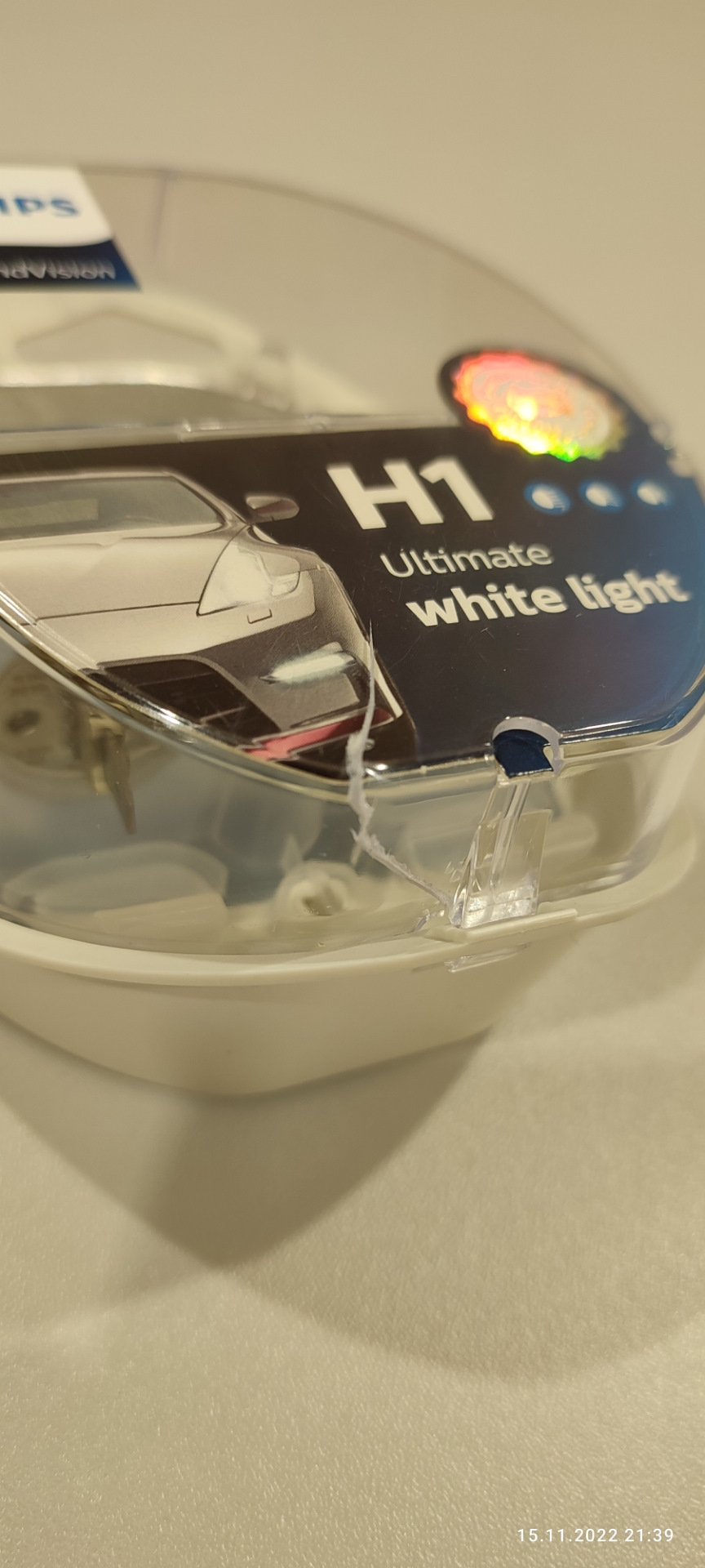 Белый галоген в дальний свет — Lada Приора универсал, 1,6 л, 2011 года ...