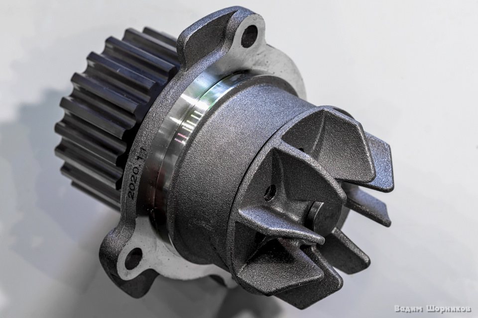 Замена родной помпы ТЗА на Marel MWP 21126 Magnum. Работы по двигателю ...