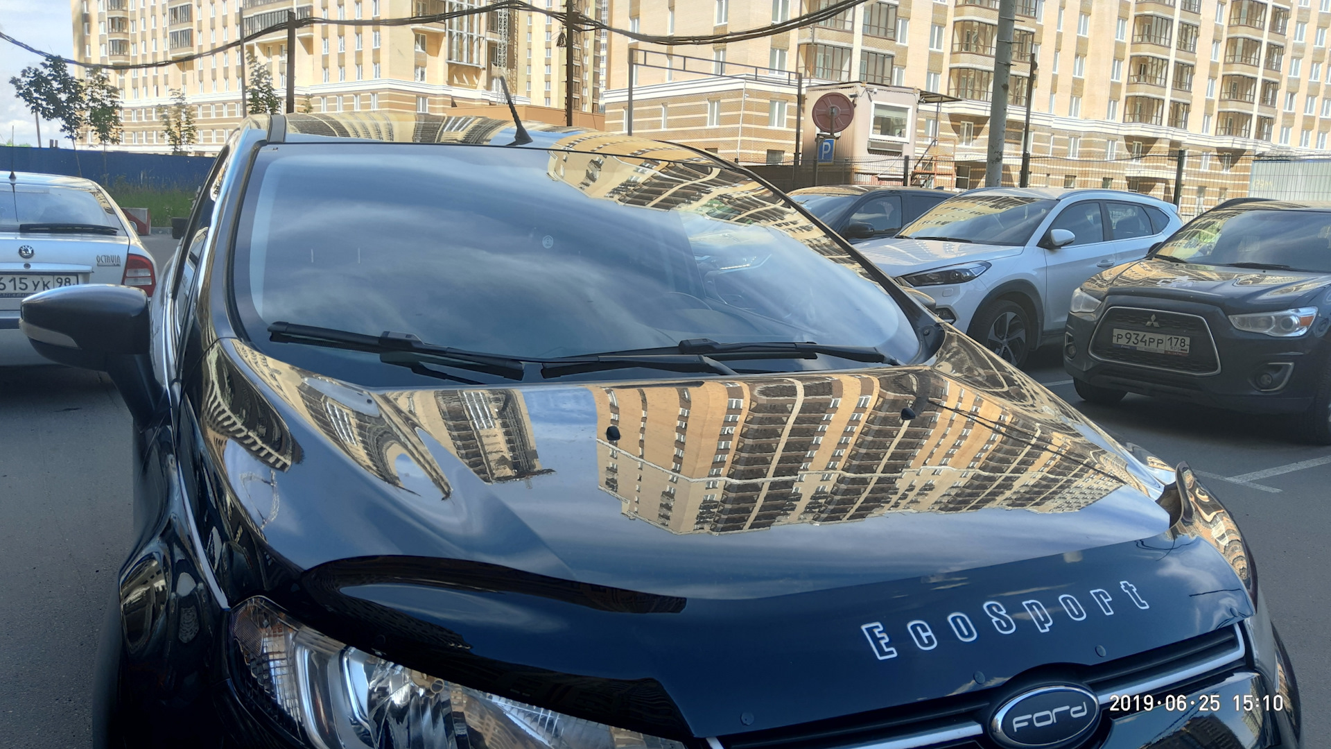 Атермалка 3М Crystalline 90 — Ford EcoSport, 1,6 л, 2016 года | тюнинг ...